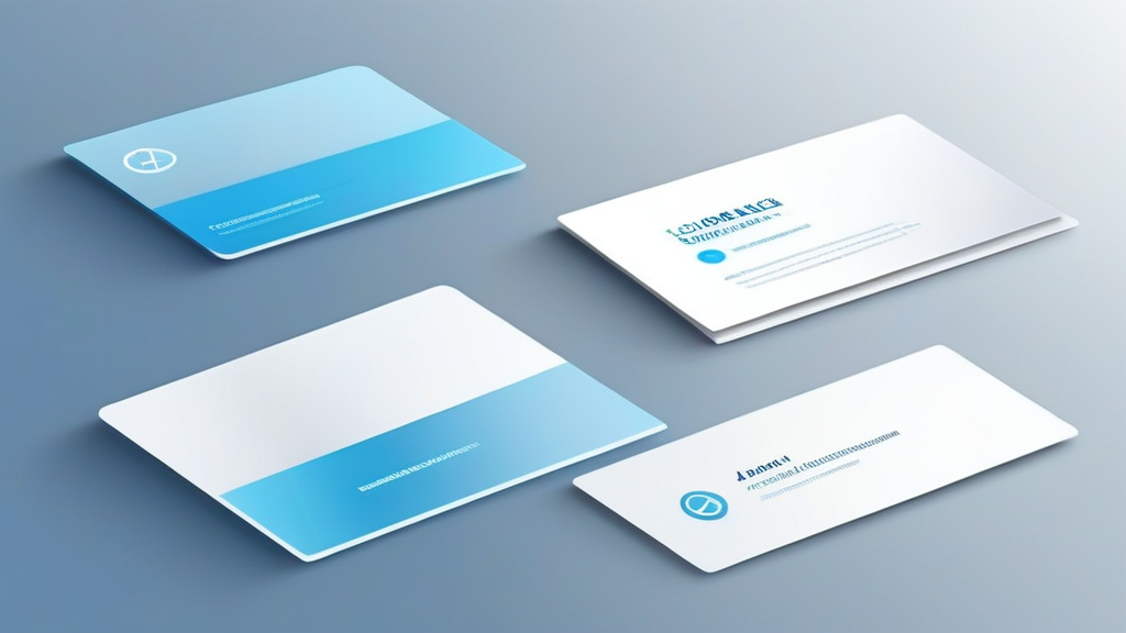 法人名刺のテンプレートによるレイアウト統一の例